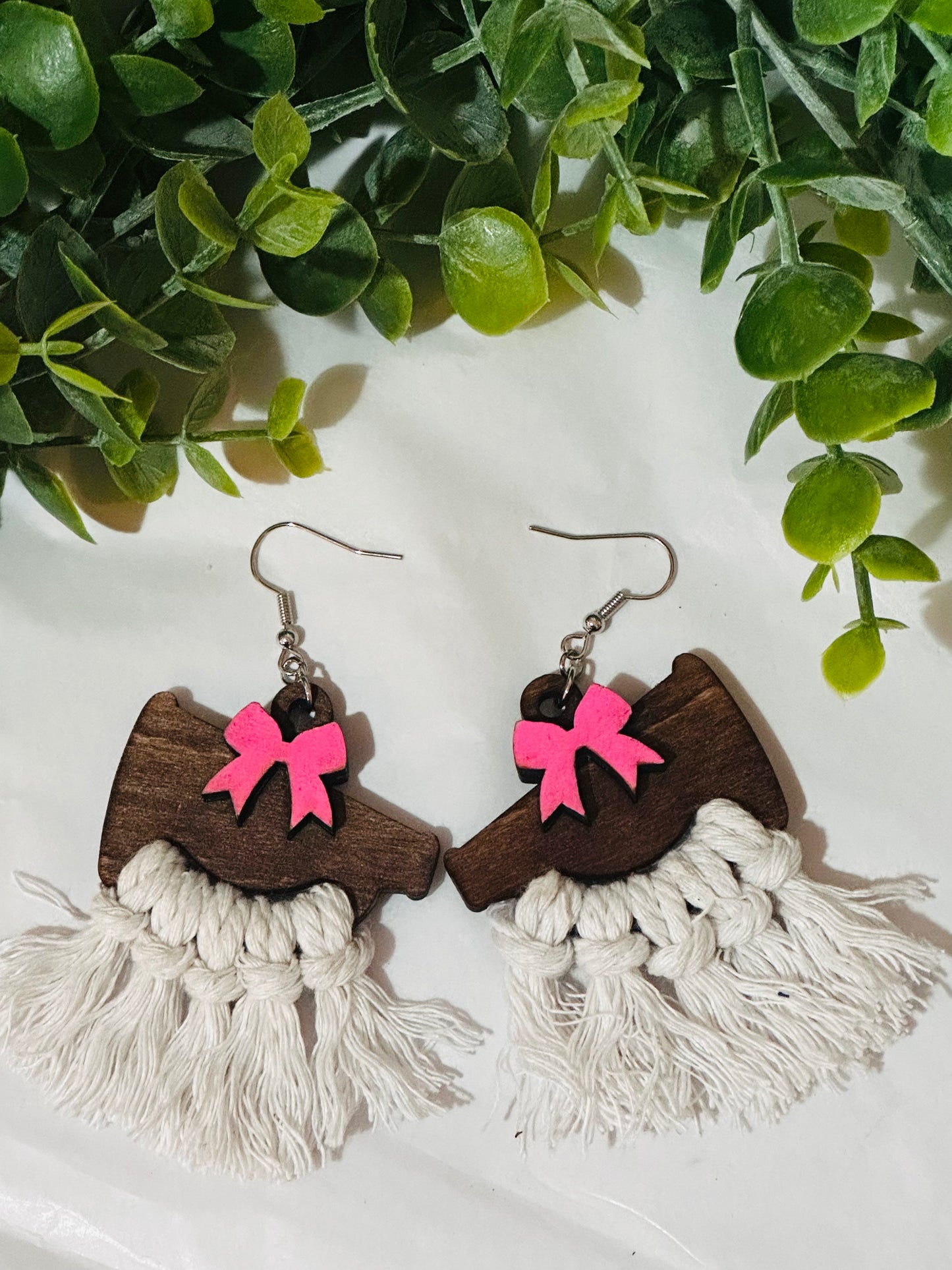 Cheer Macrame Earrings