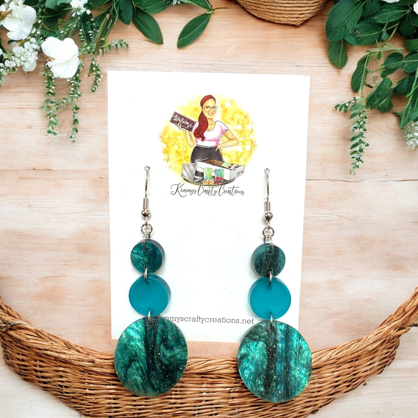 Circle Trio Dangles