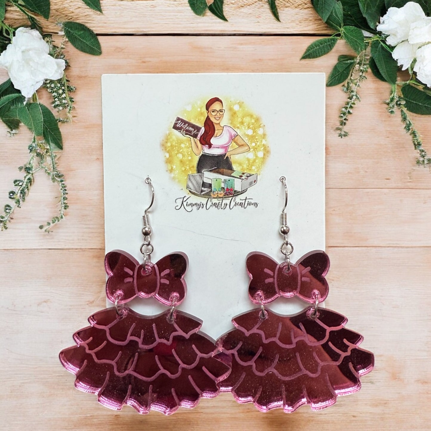 Ruffles and Bows Earrings