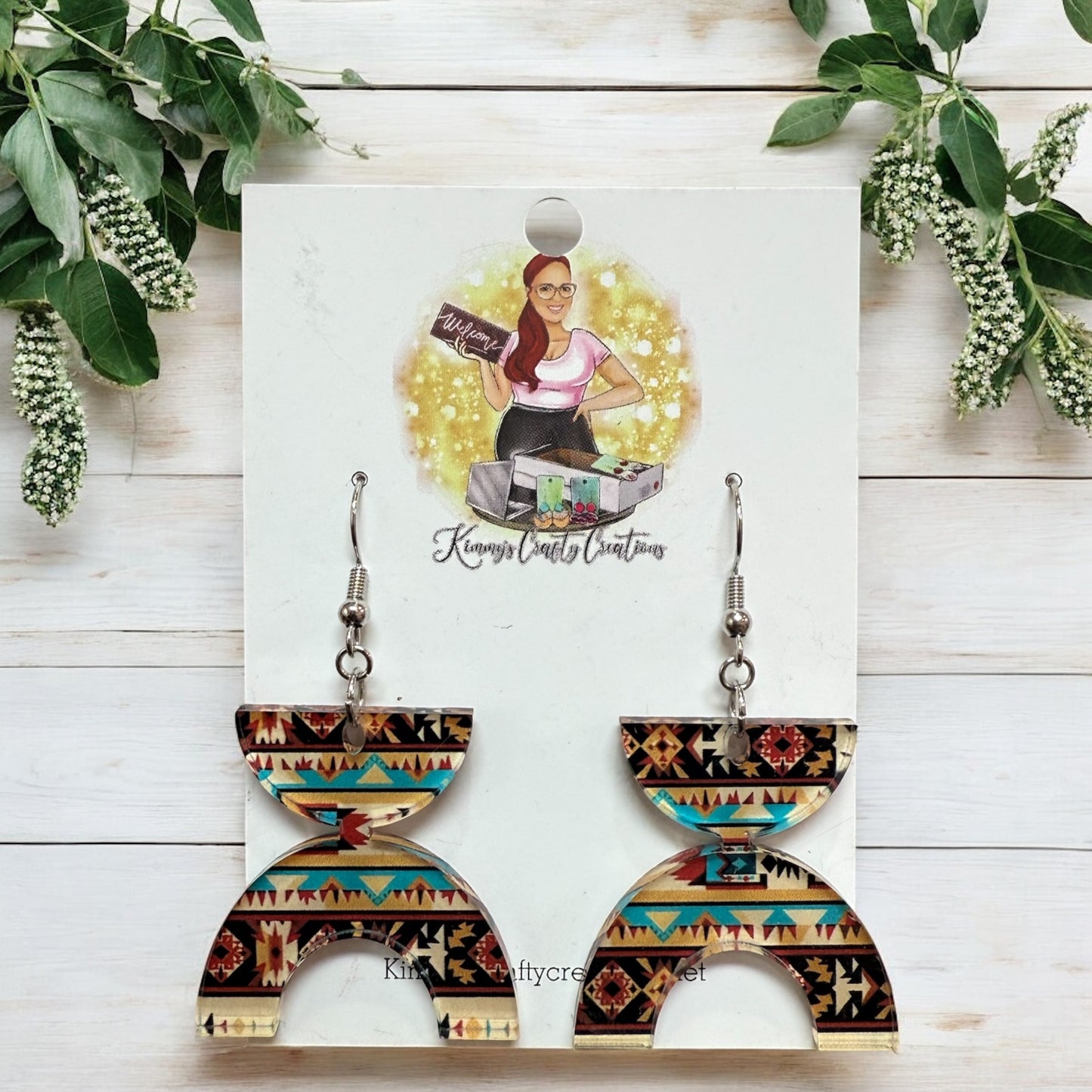 Trizoid Geometric Earrings