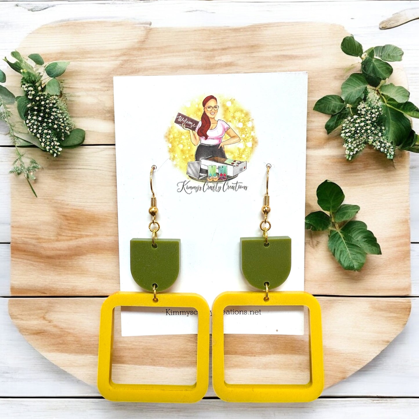 Inlay Abstract Dangles