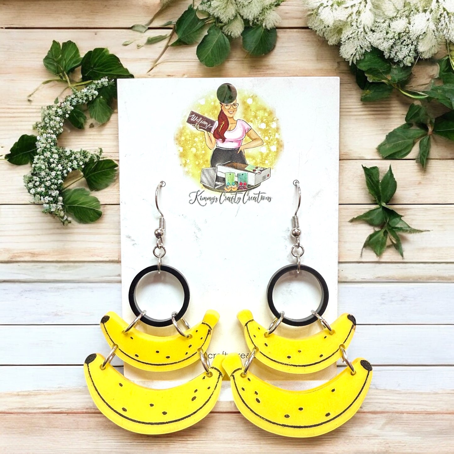 Banana Earrings