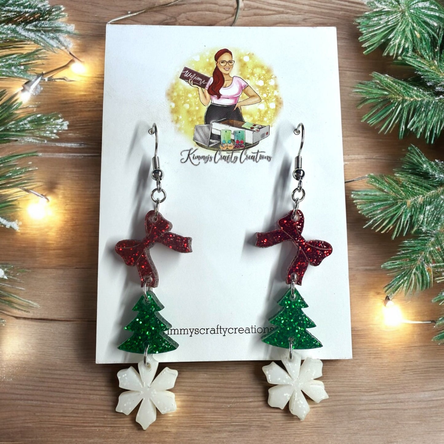 Festive Christmas Earrings