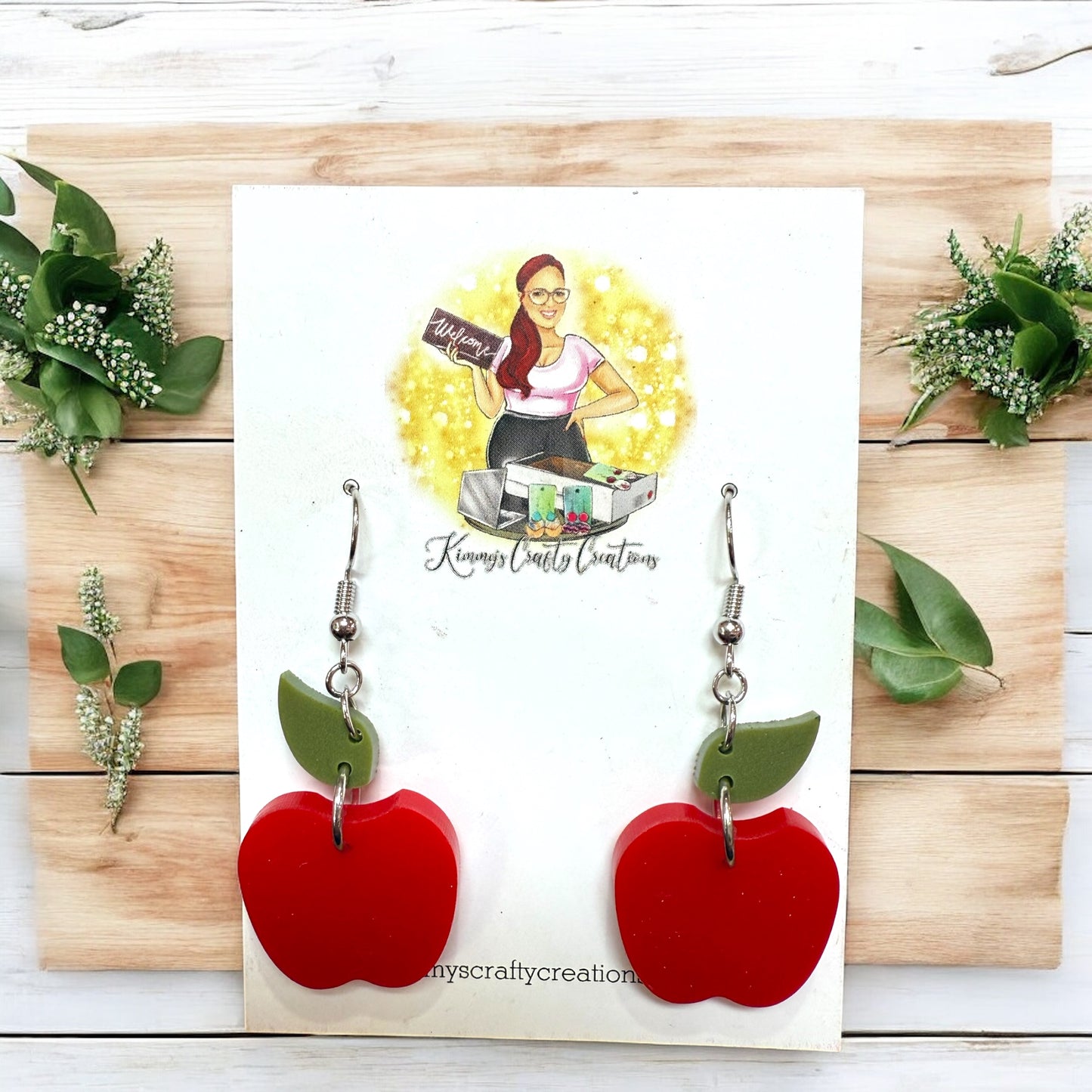 Apple Earrings