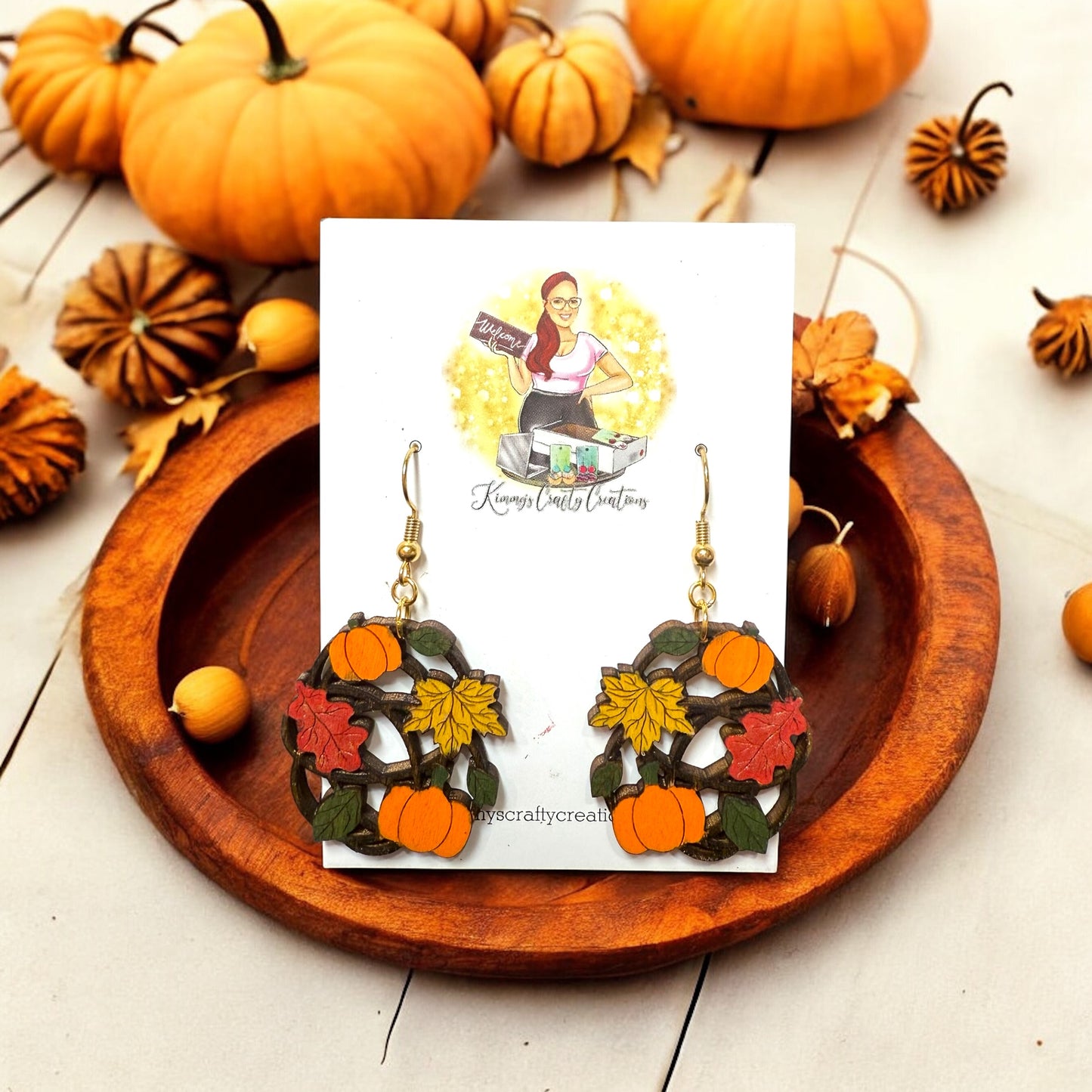 Fall Twine Dangles
