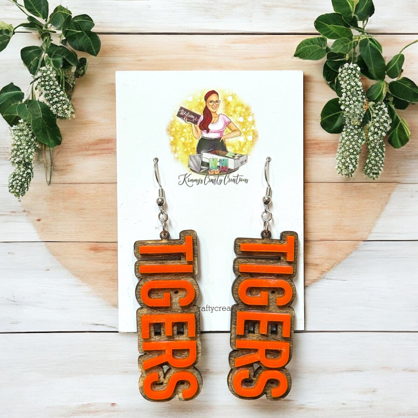 Tigers Spirit Earrings
