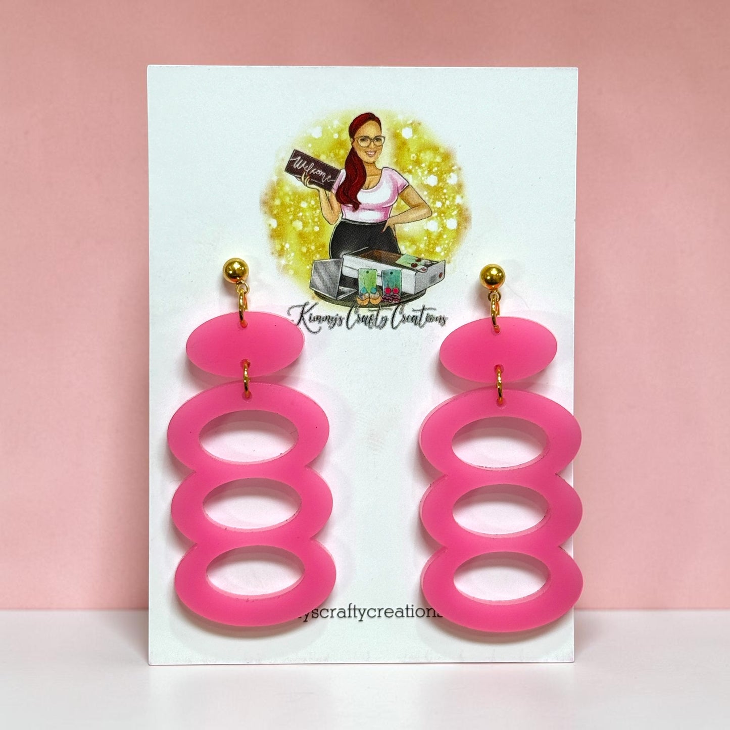 Triple Loop Statement Earrings