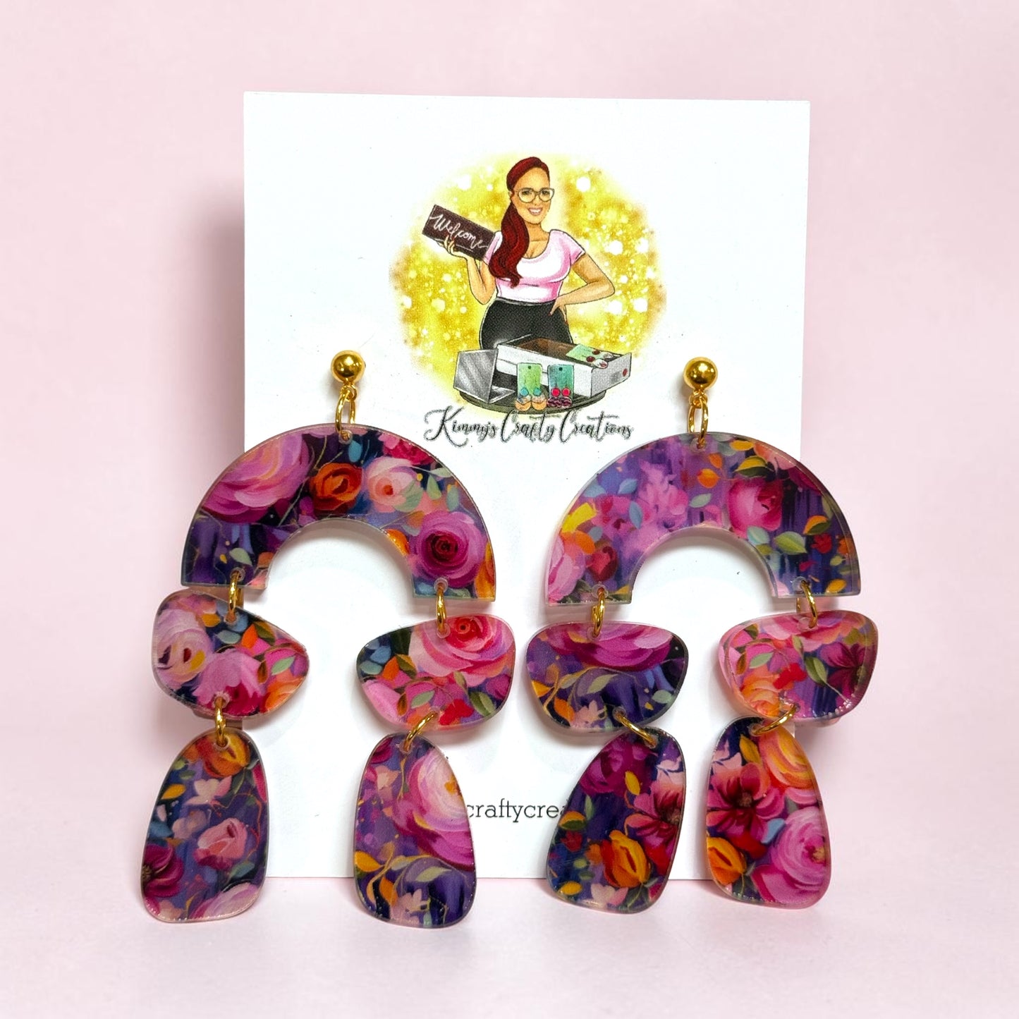 Garden Arch Dangle Earrings