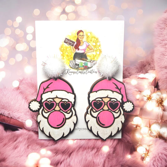 Bubblegum Santa Dangles