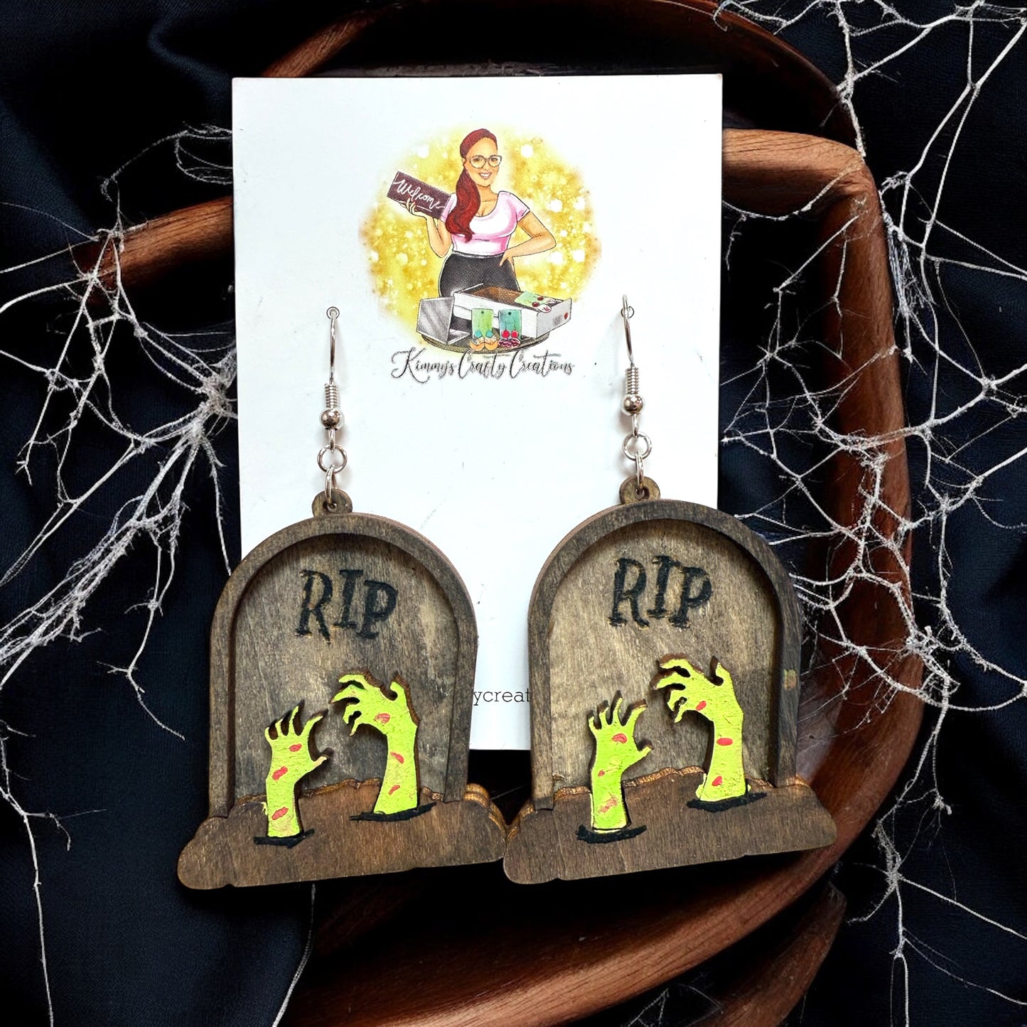 Zombie Graveyard Earrings