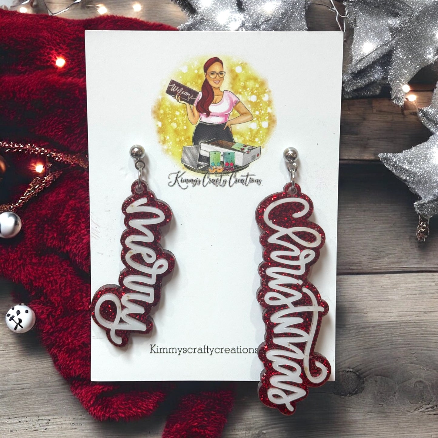 Merry Christmas Dangles