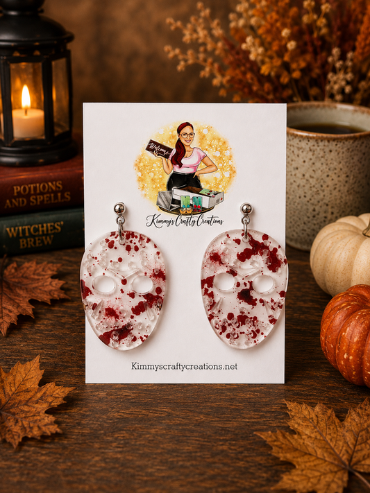 Mask Halloween Earrings