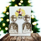 Artic Christmas Earrings