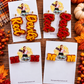 Red Devils Spirit Earrings | Choose Your Style