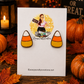 Candy Corn Stud Earrings