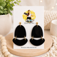 Black Arch Statement Earrings