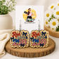 Red, White & 250 Patriotic Wooden Earrings