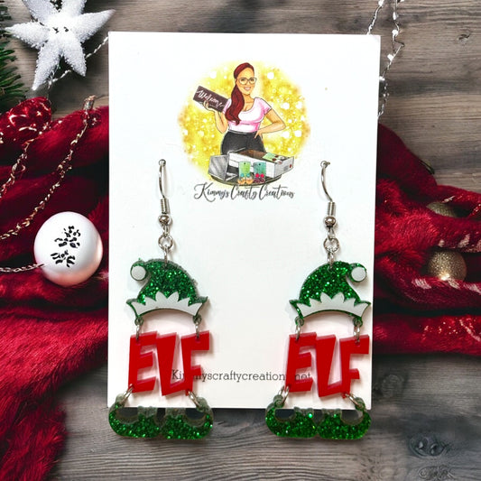 Elf Christmas Earrings