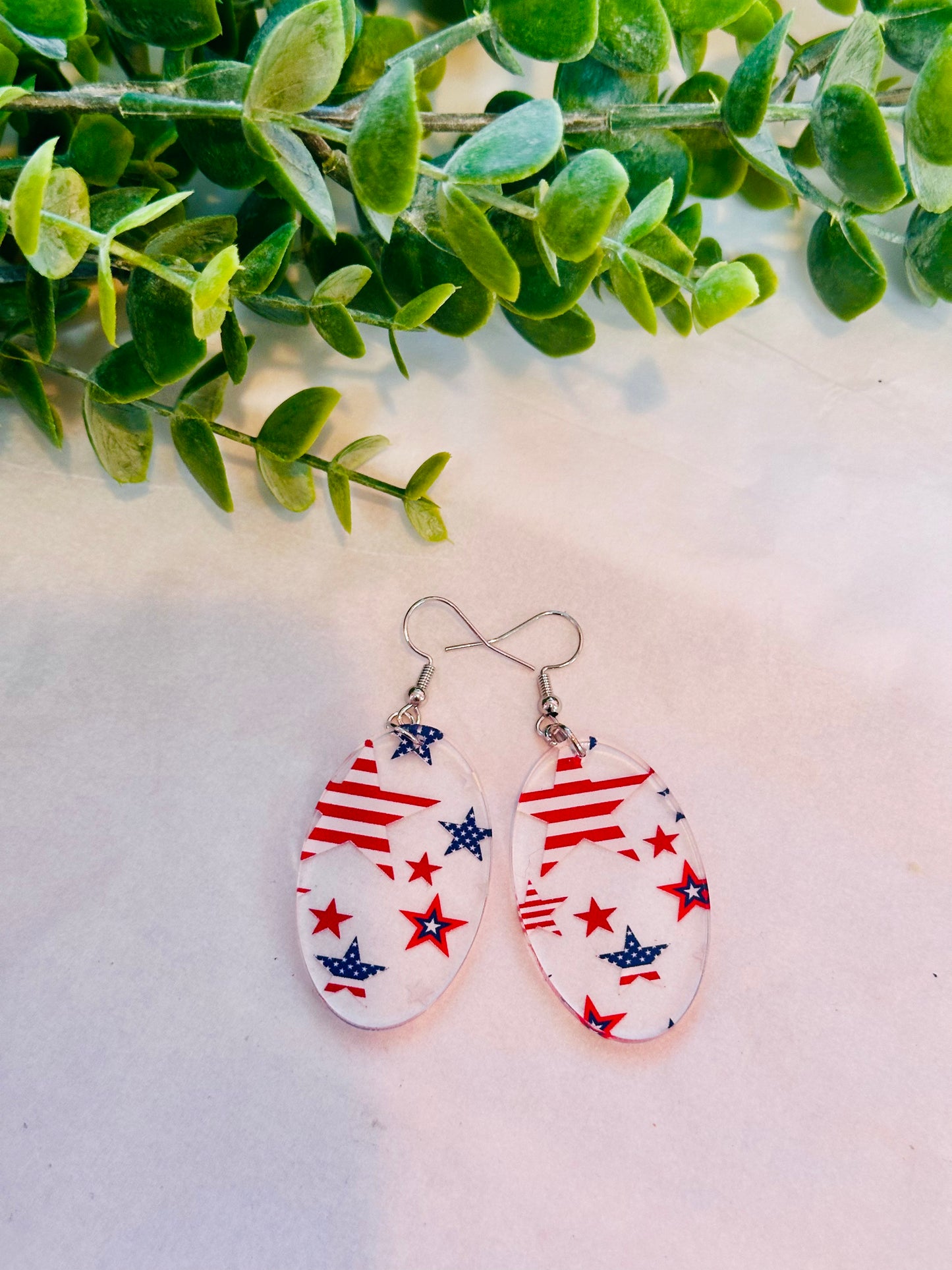 Memorial Day/4th Of July Earrings