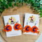 Carterville Lions Football Helmet Earrings