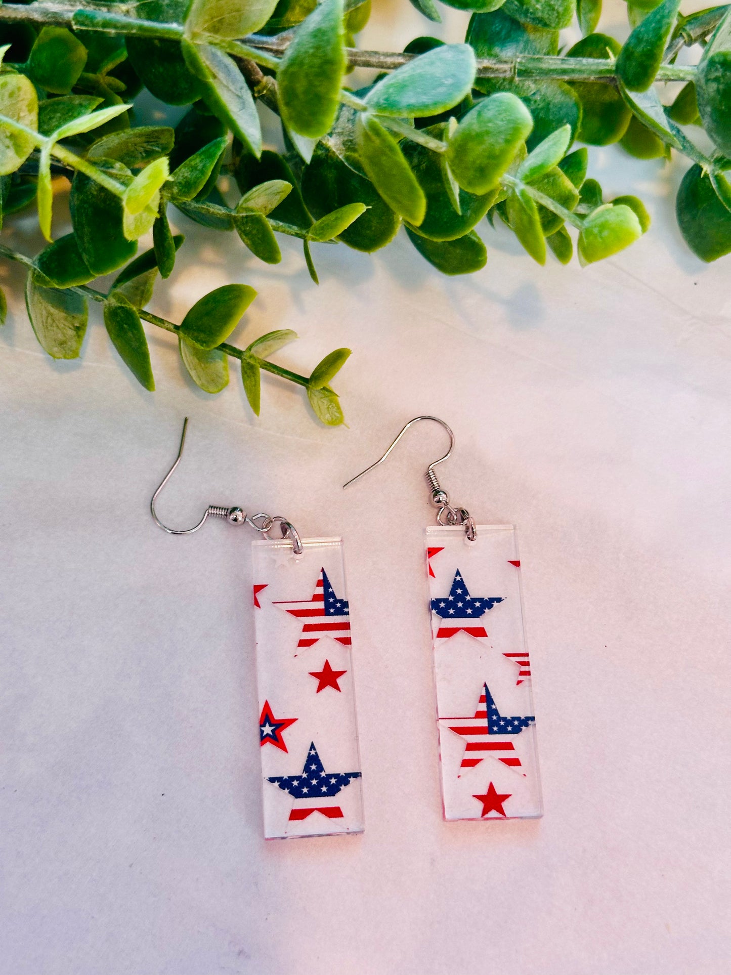 Memorial Day/4th Of July Earrings