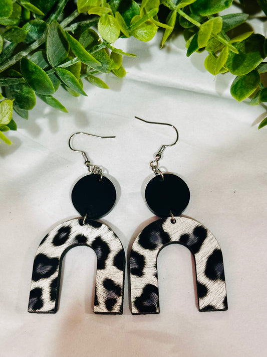 Boho Leopard Earrings