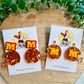 Murphy Red Devils Football Helmet Earrings