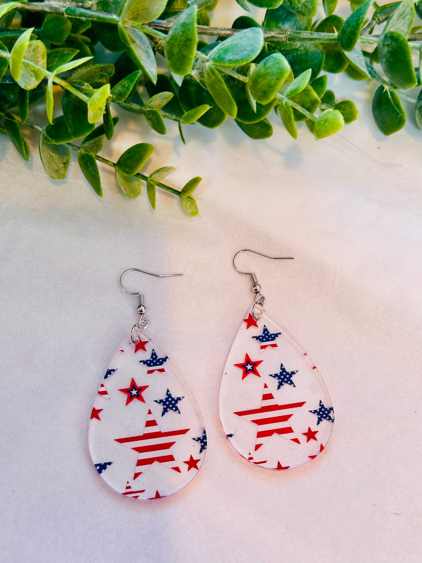 Memorial Day/4th Of July Earrings