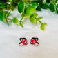 Mushroom Stud Earrings