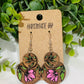 Floral Handpainted Dangles