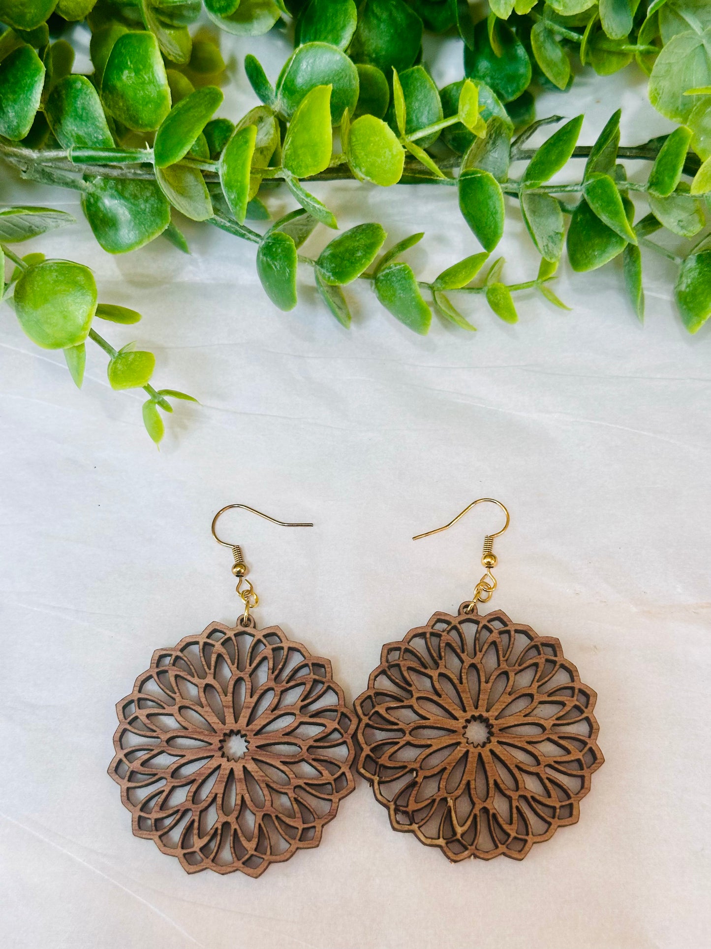 Intricate Mandala Earrings