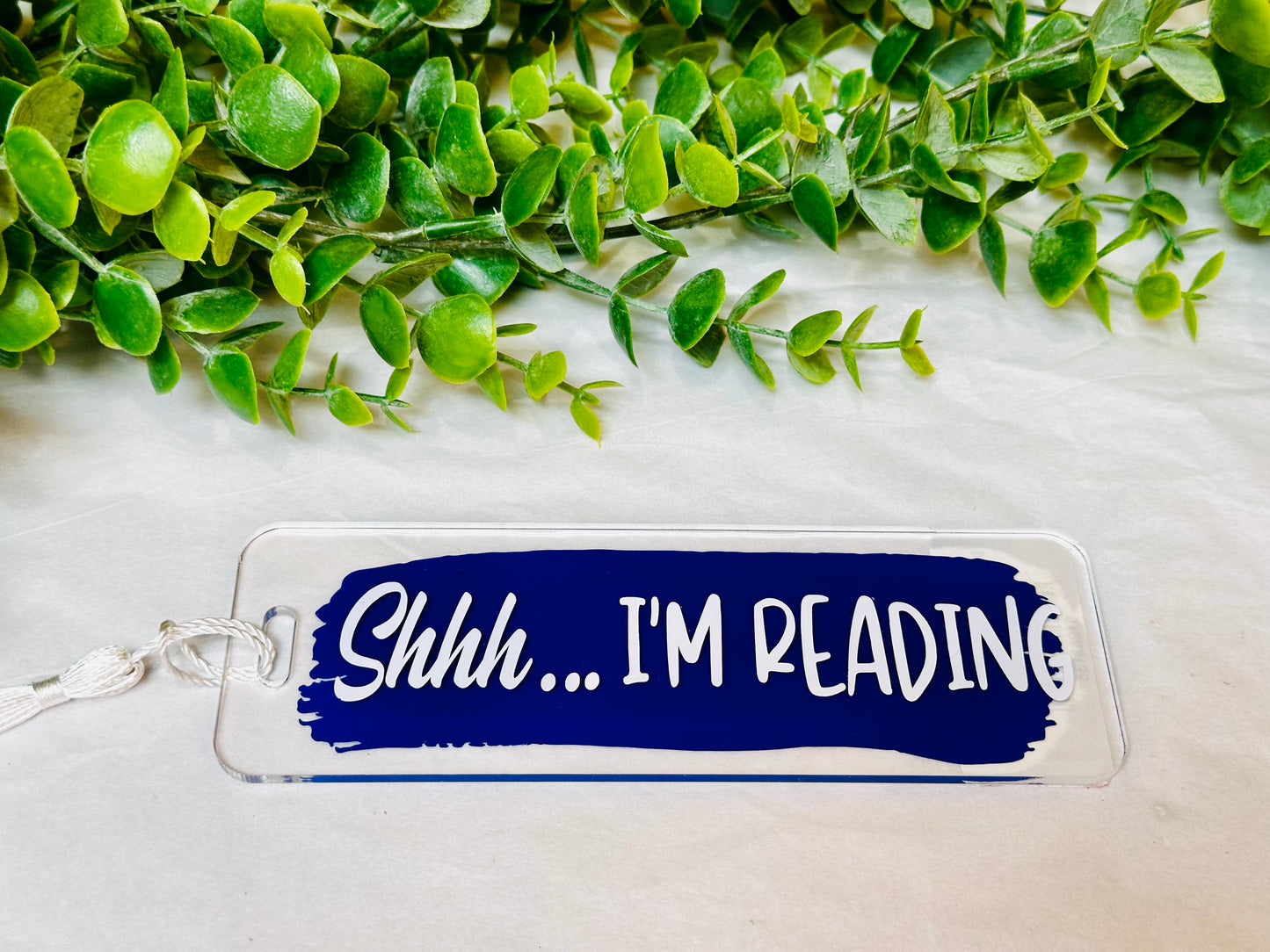 Clear Acrylic Bookmarks