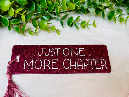 Acrylic Pink Glitter Bookmarks with Quotes And Funny Sayings