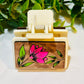 Floral Topper Small Hair Clip