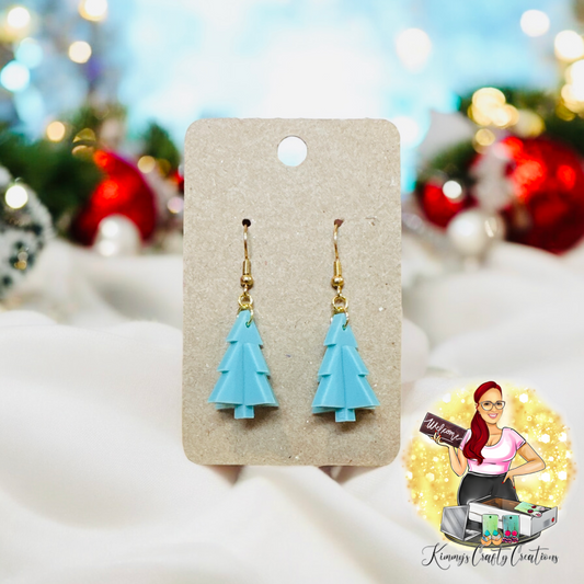 3D Christmas Tree Dangles