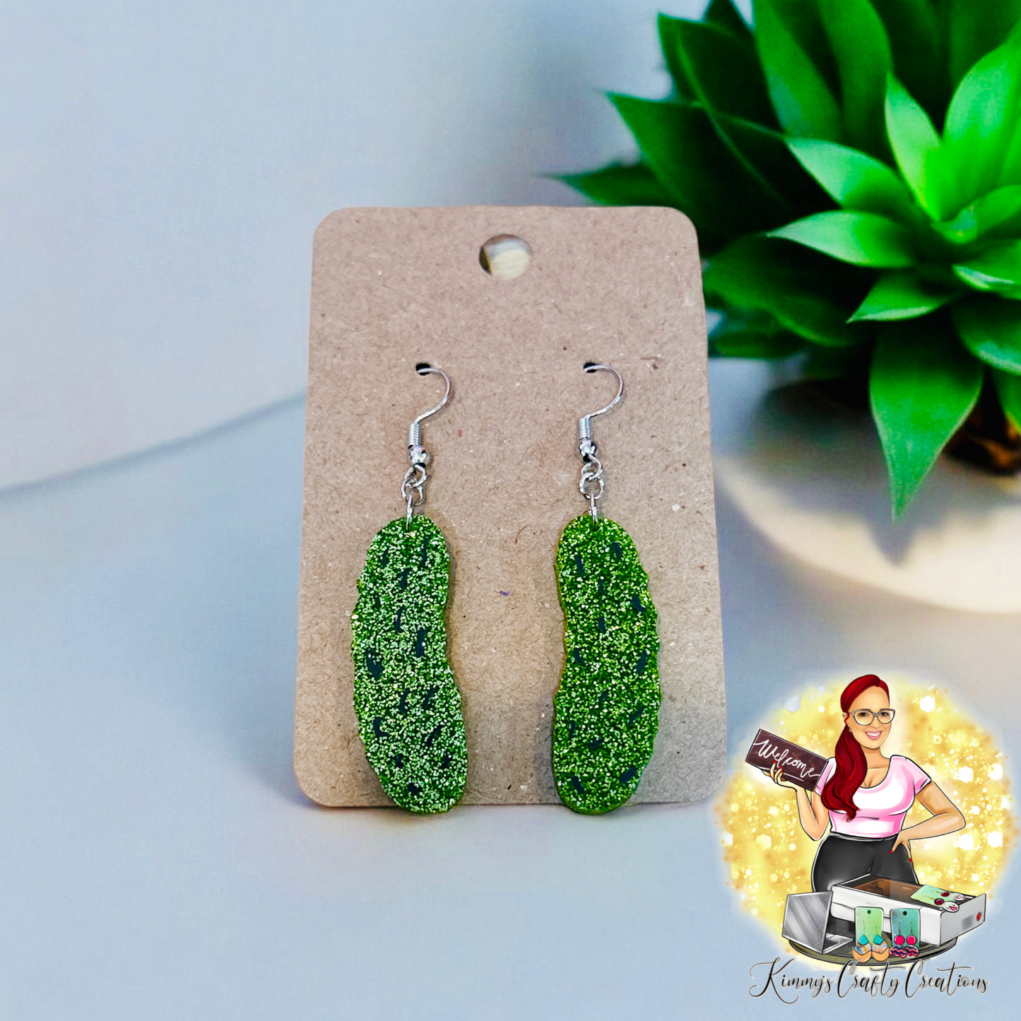 Pickle Earrings