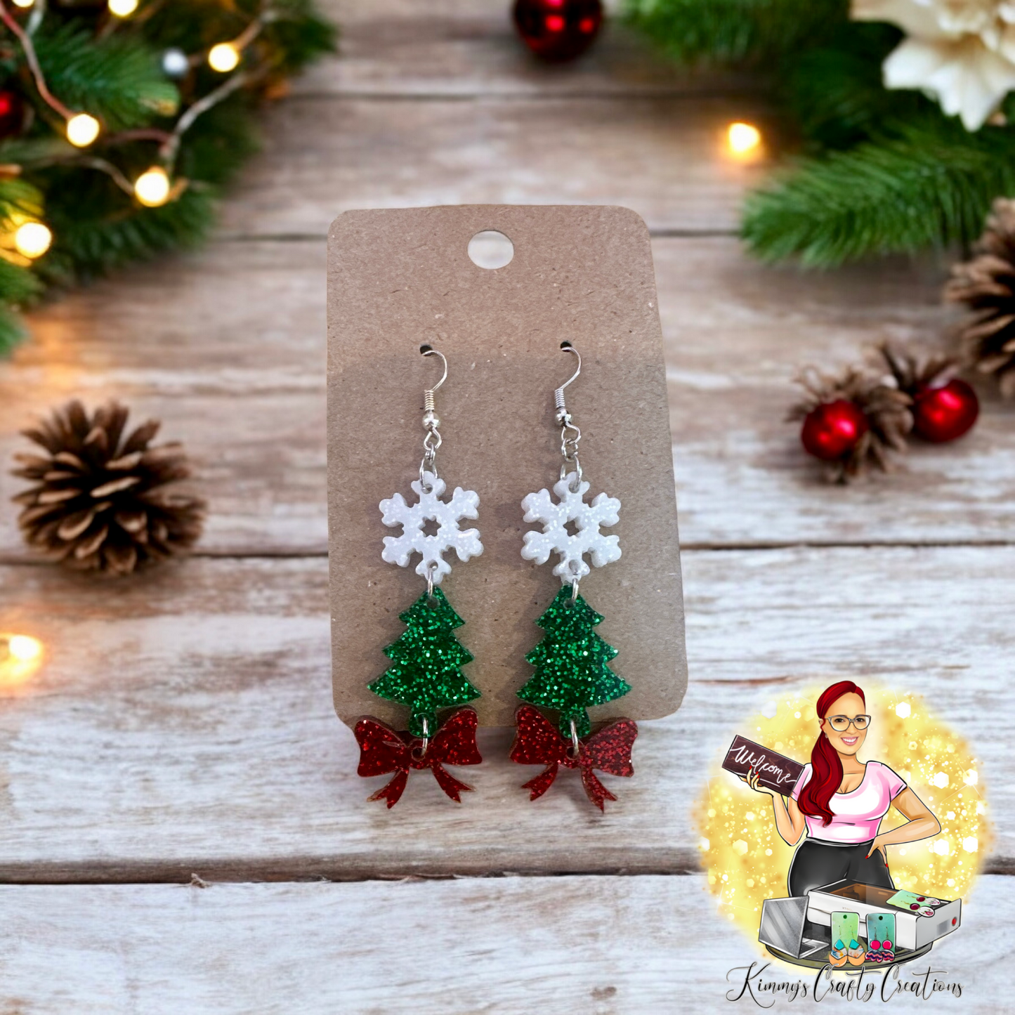 Christmas Trio Dangles