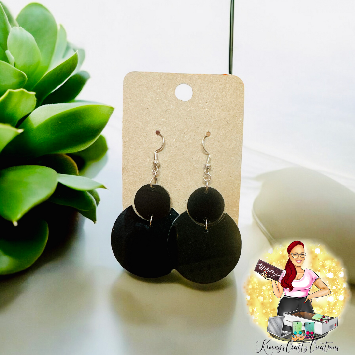 Black Boho Dangles