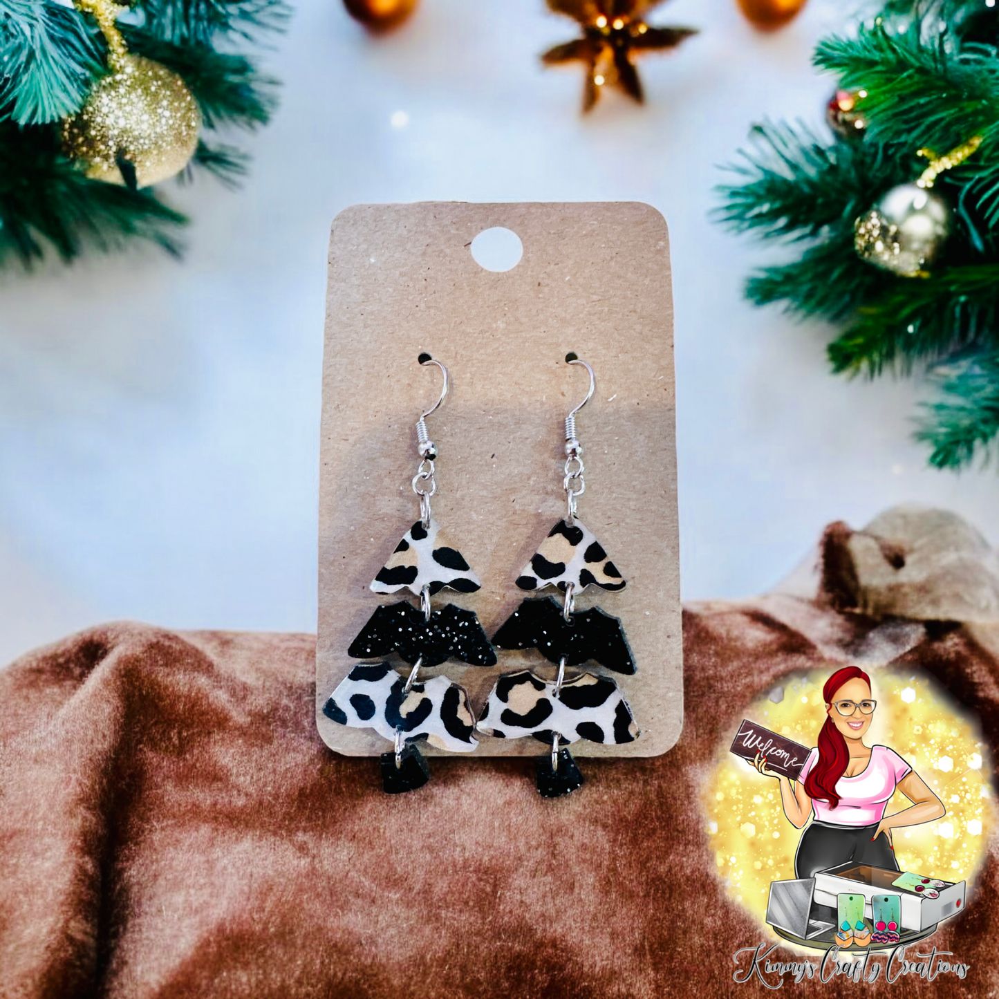 Multi Layer Christmas Tree Dangles