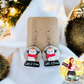 “Let it Snow” Snowglobe earrings