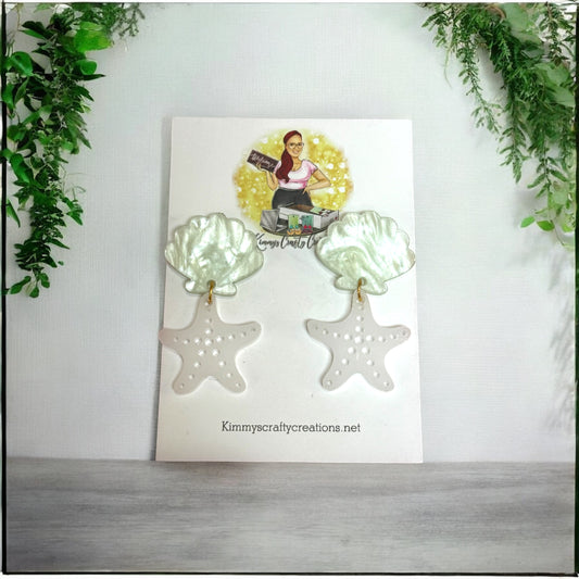 She’ll/Starfish Beach Earrings