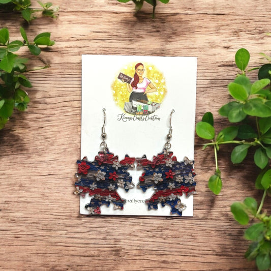 Americana Firework Earrings