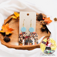 Autumn Floral Print Earrings