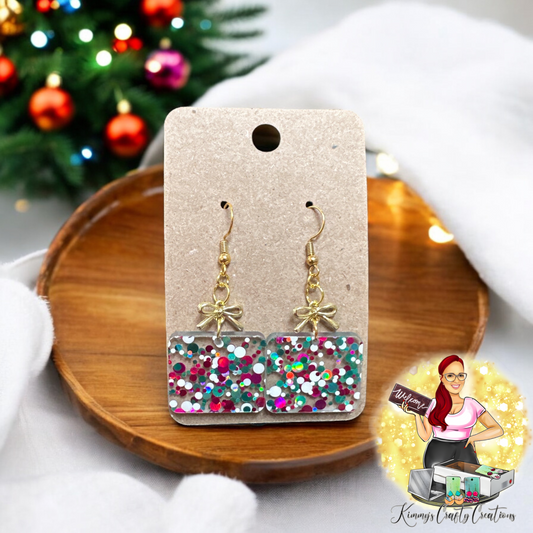 Christmas Present Earrings