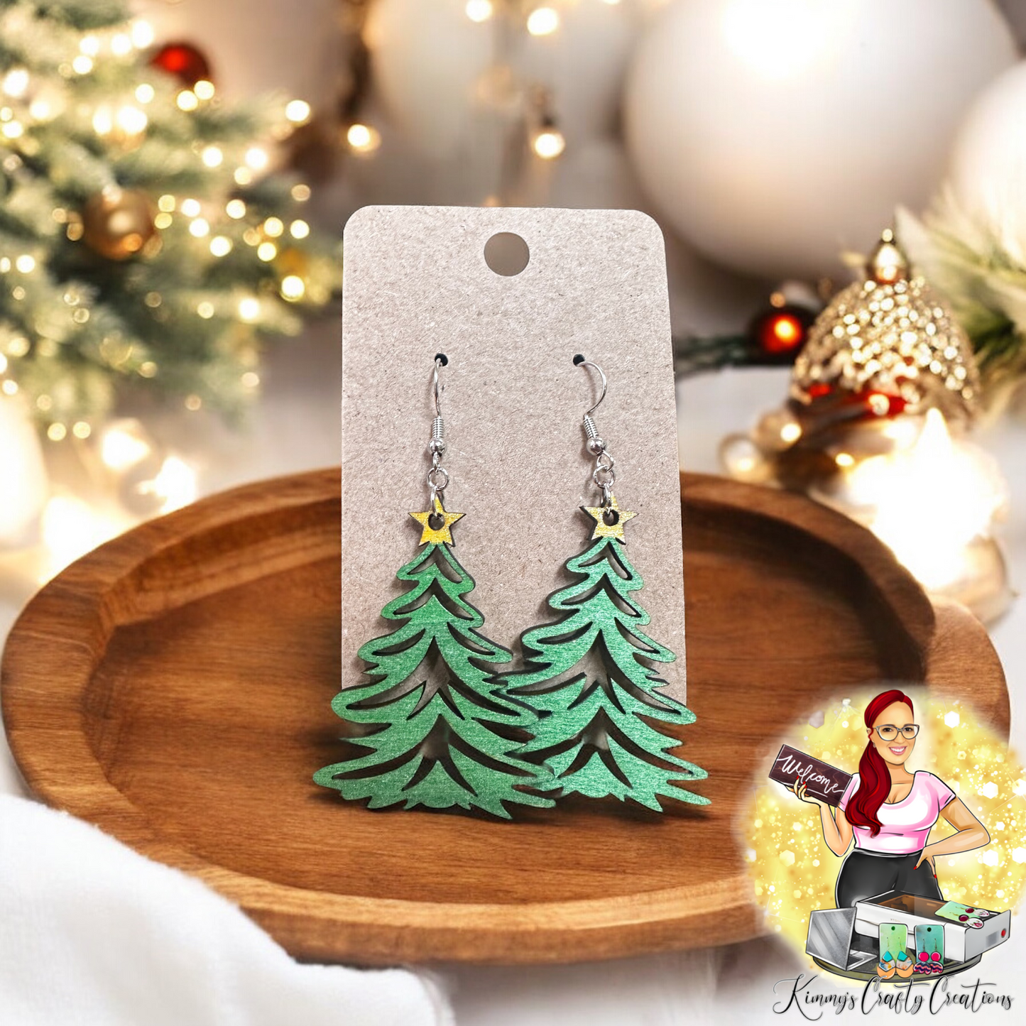 Christmas Tree Earrings