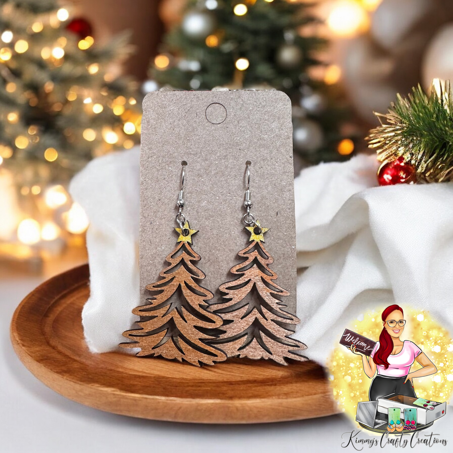 Christmas Tree Earrings