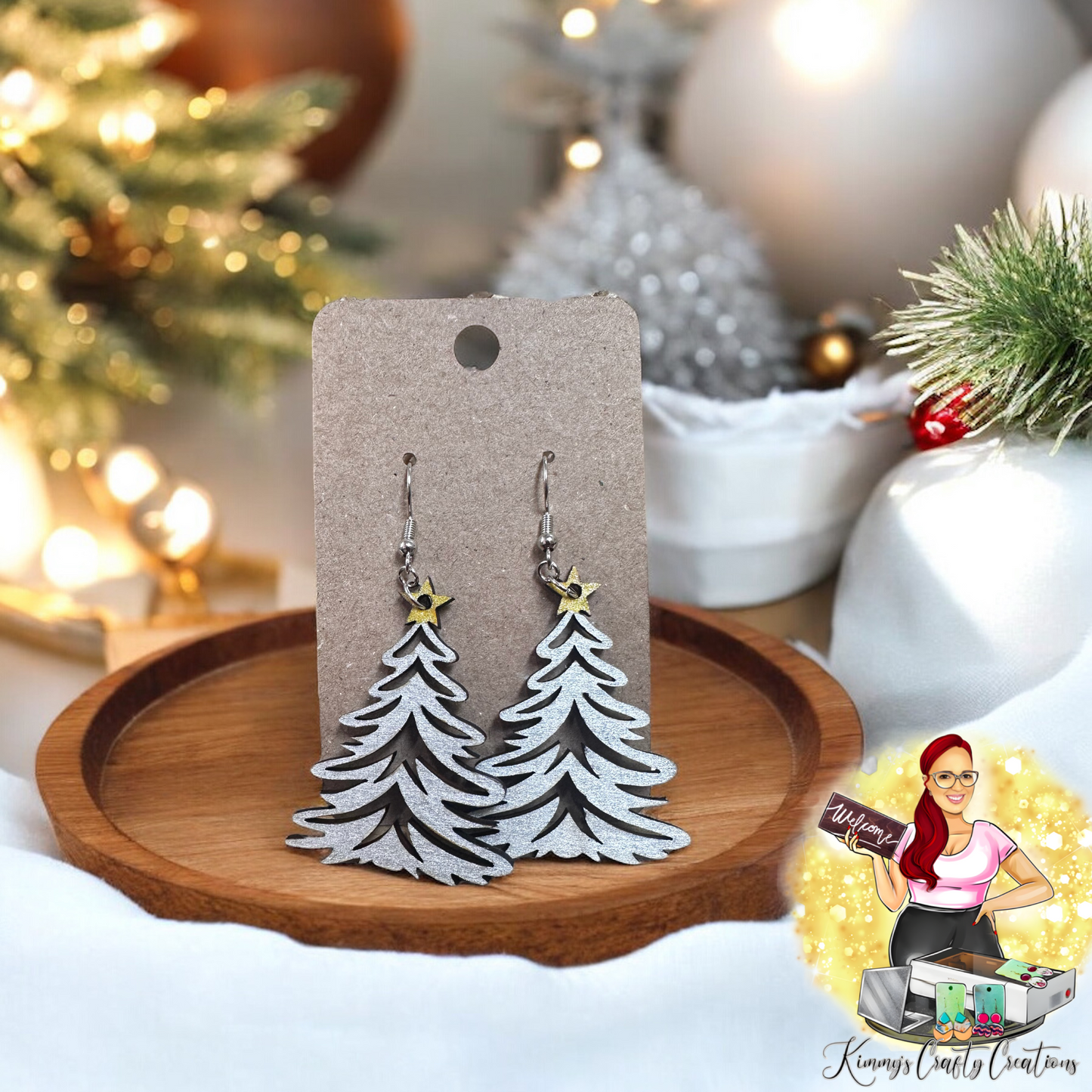 Christmas Tree Earrings