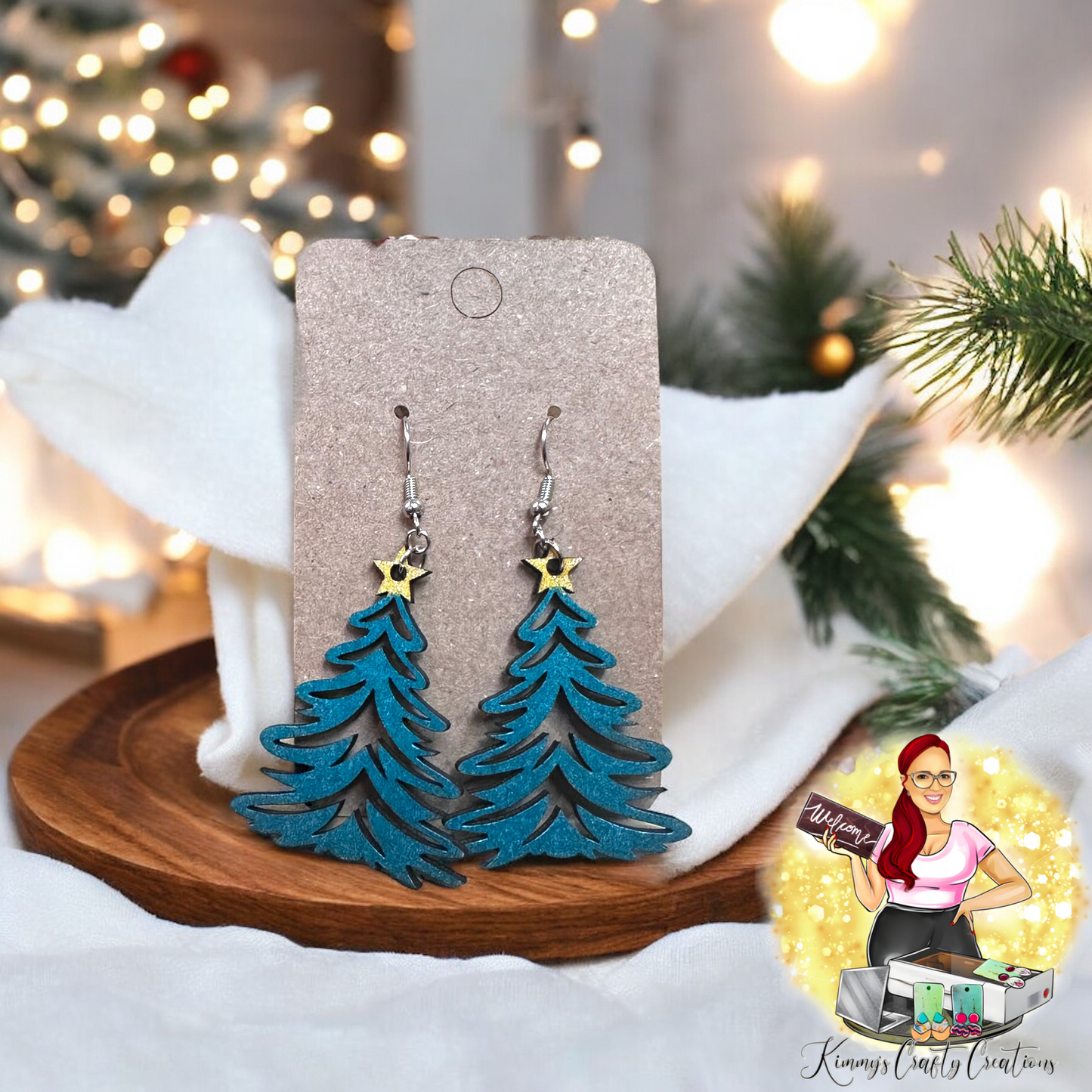 Christmas Tree Earrings