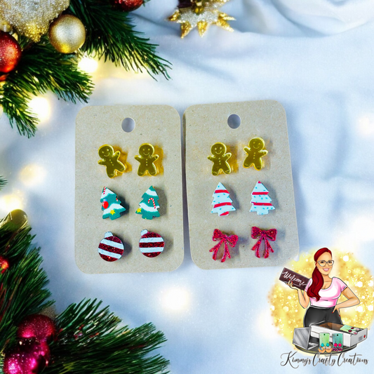 Christmas Stud Post Sets