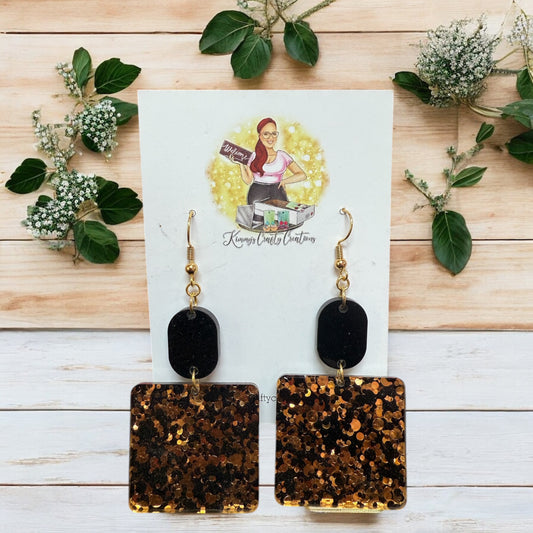 Confetti Square Dangles